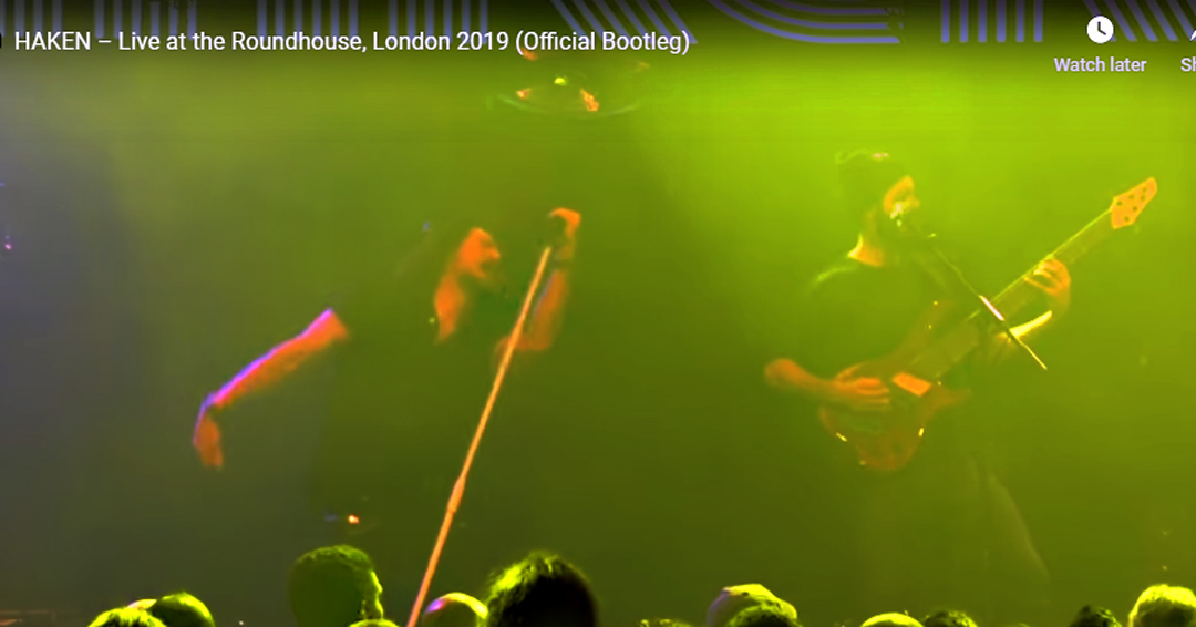 Haken Share Bootleg Video from Roundhouse Gig