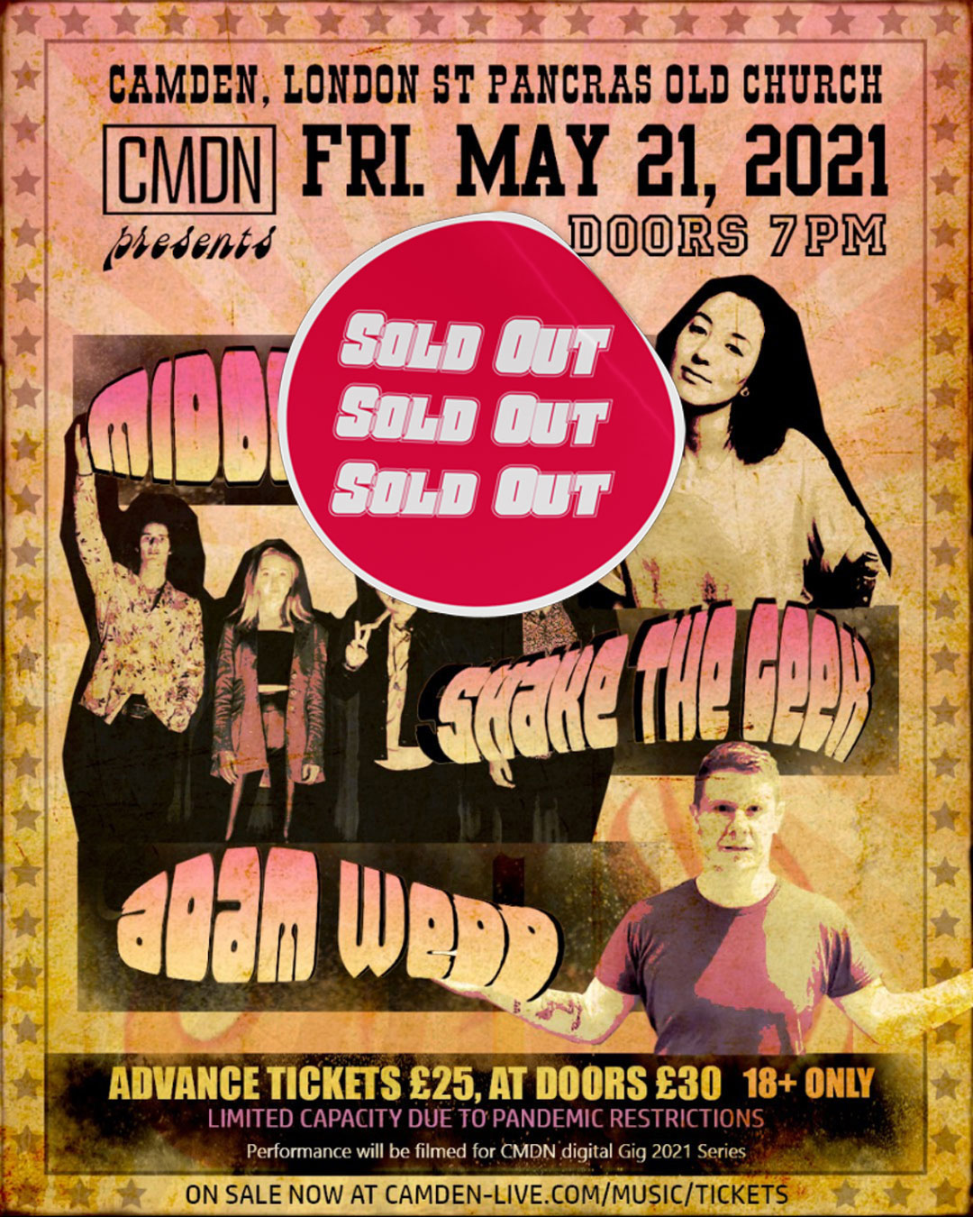 Shake the Geek - Midori Jaeger - Adam Wedd Play Live May 21