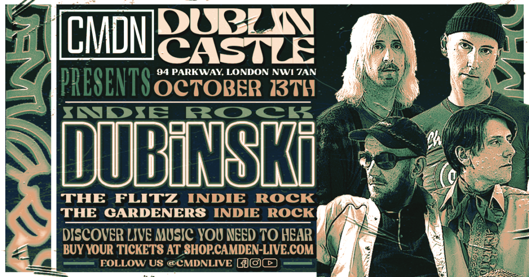 13-10-23 Dublin Castle: next CMDN gig with Dubinski, The Flitz and The Gardeners