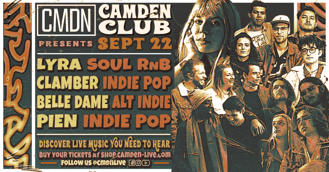22/09/23 INDIE + Pop + RnB @Camden Club