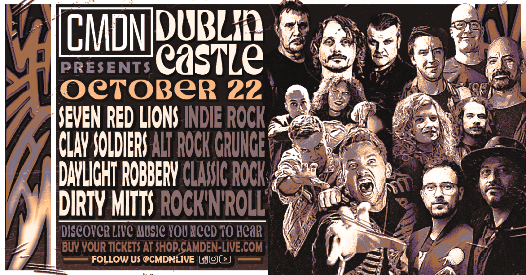 22-10-23 DUBLIN CASTLE - our next CMDN gig!