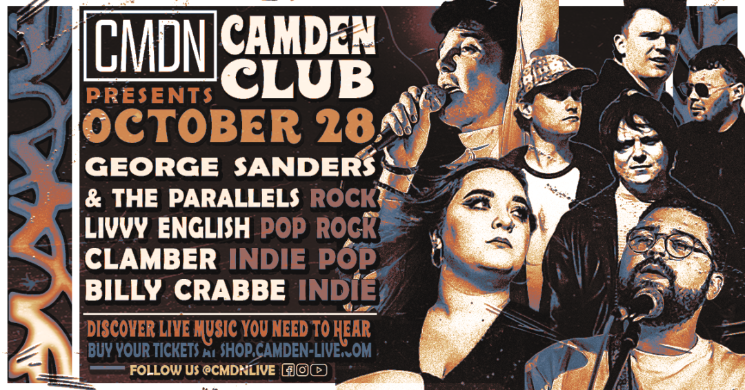 28-10-23 CAMDEN CLUB - our next CMDN gig!