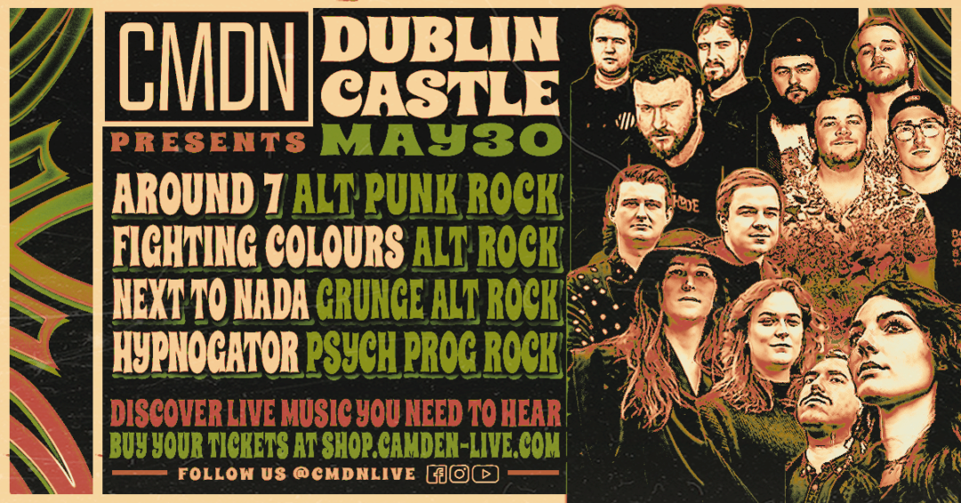 Groove Fusion: Uniting Alt, Grunge, Psych, Prog, and Rock 30th of May @DUBLIN CASTLE! 🤘