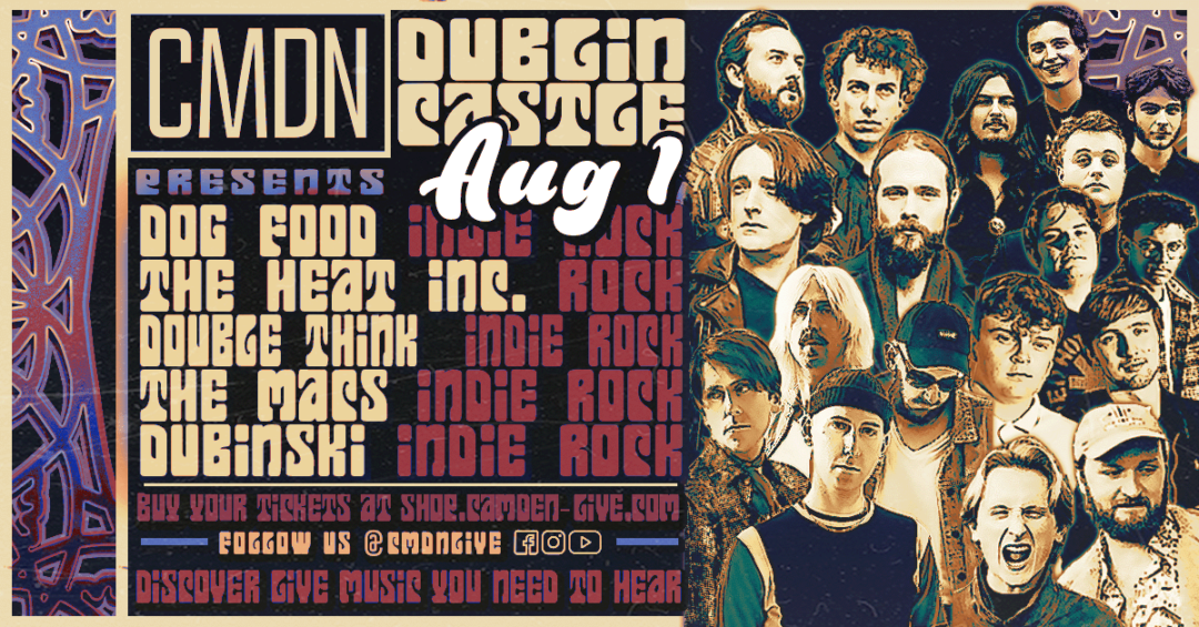 Indie + Rock'n'Roll: August 1st, at Dublin Castle